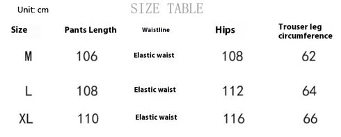 Unisex Fashion Straight Denim Pants